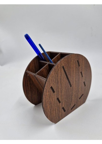 Ahşap Masaüstü Dört Gözlü Kalemlik Organizer No2 fırsatları
