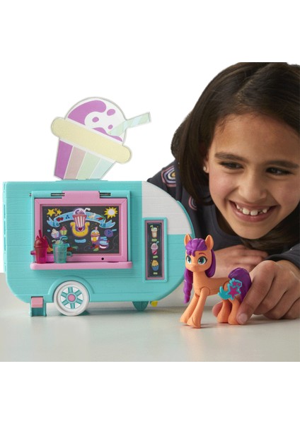 F6339 My Little Pony - Sunny Starscout Smoothie Arabası +3 Yaş indirimleri