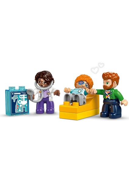 10449 LEGO Duplo Ilk Doktor Ziyareti 65 Parça +2AŞ modelleri