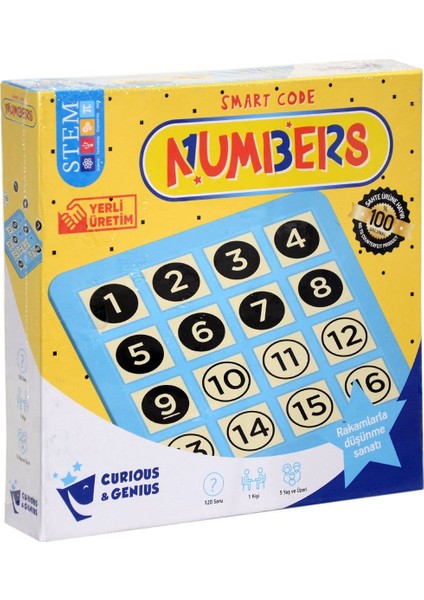 ZMK-1739 Numbers Akıllı Kod Sayılar -Özaydınlar