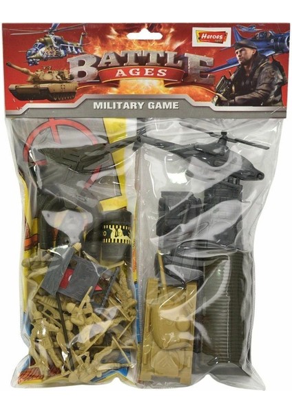 ERN-852 Heroes Toys Pvcli Asker Seti