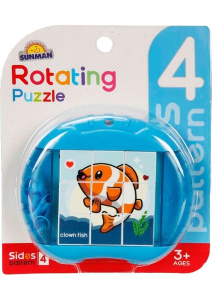 4836 Sun-Yfn-Dönen Puzzle Balık Temalı