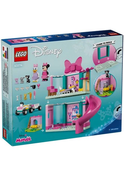43274 LEGO Disney Minnie'nin Evcil Hayvan Oteli 161 Parça +4 Yaş