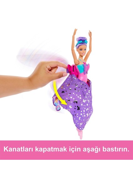 HXJ10 Barbie Kelebek Dansçı Bebek