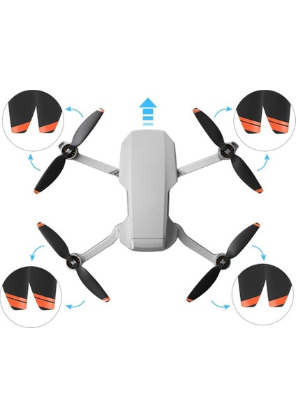 Djı Mavic Mini Se / Mini 2 Düşük Gürültülü Pervane 4'lü fiyatları