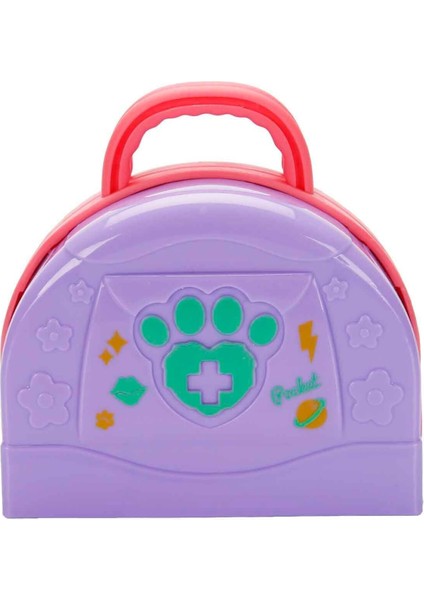 4368 2in1 Çantalı Evcil Hayvan Veteriner Seti Sürpriz Paket