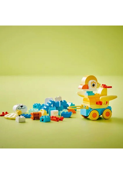 10448 LEGO Duplo 3'ü1 Arada Tekerlekli Hayvanlar 58 Parça +2 Yaş indirimleri