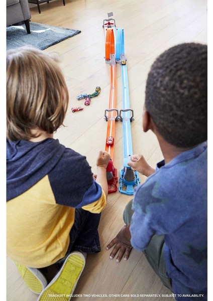 GFH85 Hot Wheels Çift Çemberde Depar Pist Seti indirimleri