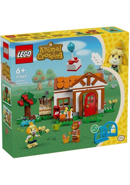 77049 LEGO Animal Crossing Isabellein Ev Ziyareti 389 Parça +6 Yaş
