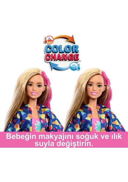 HRK57 Barbie Pop Reveal Sürprizli Bardak Oyun Seti