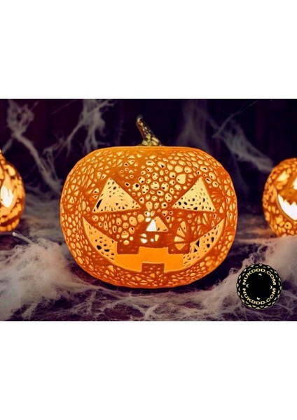 Cadılar Bayramı Işıklı Bal Kabağı