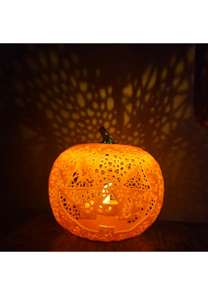 Cadılar Bayramı Işıklı Bal Kabağı modelleri