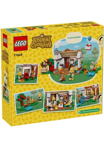 77049 LEGO Animal Crossing Isabellein Ev Ziyareti 389 Parça +6 Yaş
