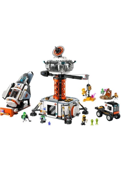 60434 LEGO City Uzay Üssü ve Roket Fırlatma Rampası 1422 Parça +8 Yaş fiyatları