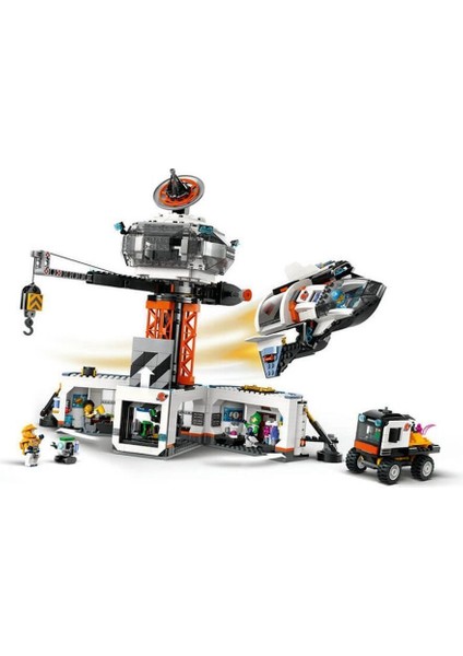 60434 LEGO City Uzay Üssü ve Roket Fırlatma Rampası 1422 Parça +8 Yaş modelleri