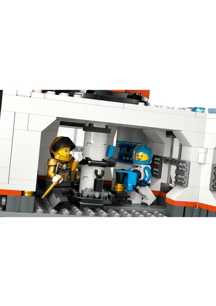 60434 LEGO City Uzay Üssü ve Roket Fırlatma Rampası 1422 Parça +8 Yaş fırsatları