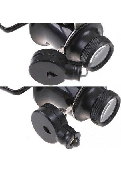 Gözlük Model Çıft LED Aydınlatma ,saat Onarımı Için Harika Büyüteç indirimleri