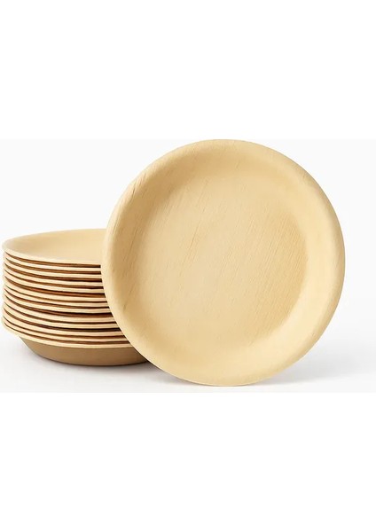 6 Adet Palmiye Yaprağı Yuvarlak Tabak 23 cm fiyatları