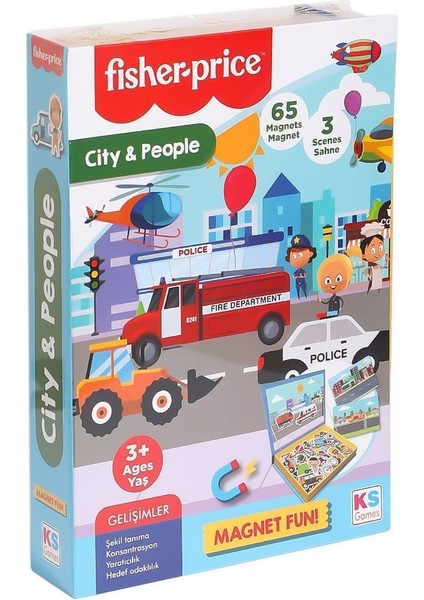 Fp 13409 Fisher Price Baby Puzzle City People -Ks Puzzle