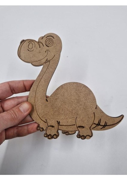 1 Adet Sevimli Dinozor Model 6 Ahşap Boyama Okul Diy Etkinlik Aktivite Sanat 15 cm x 13 cm fiyatları