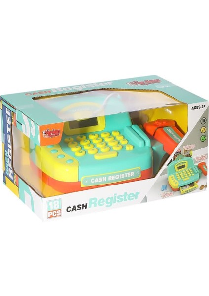 LS820A18-8 Işıklı Hesap Makineli Yazar Kasa -Vardem