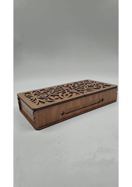 Ahşap Dekoratif Kutu 30 cm x 15 cm x 5 cm