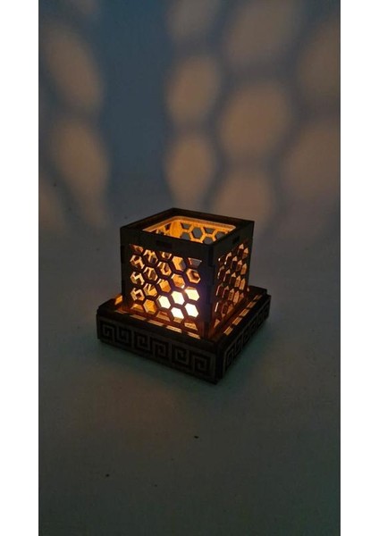 Ahşap Dekoratif Mumluk Tealight Mum Uyumlu fiyatları