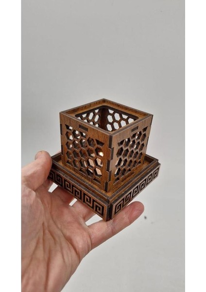 Ahşap Dekoratif Mumluk Tealight Mum Uyumlu indirimleri