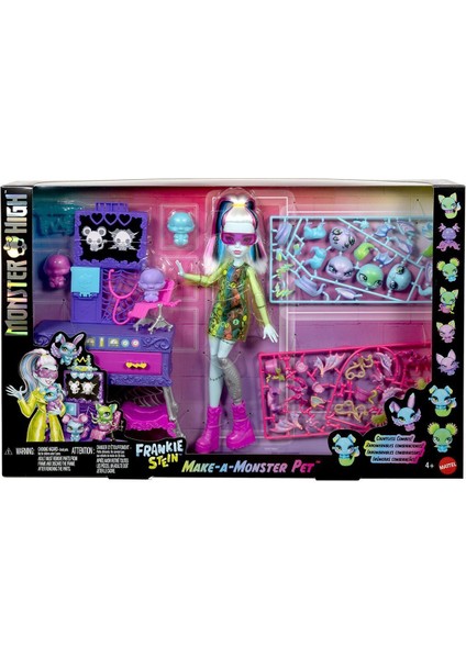 JBF18 Monster High Frankie Stein Evcil Hayvan Kiti