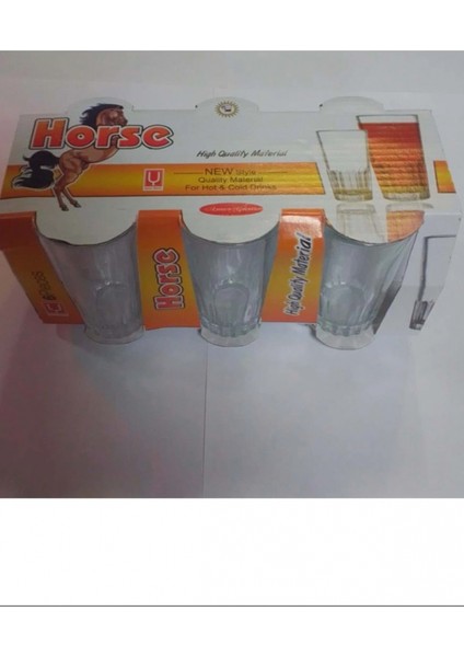 Horse 6'lı Kahve Yanı Bardak -69846