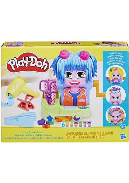 F8807 Play-Doh Renkli Kuaför Salonu+3 Yaş