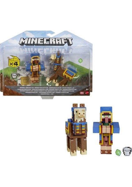 GTT53 Minecraft 3.25INCH-8.25CM Figürler - Ikili Paket fiyatları