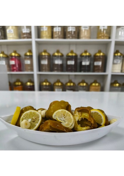 Ev Yapımı Antep Biber Turşusu 1 LT (Orta Acı) indirimleri