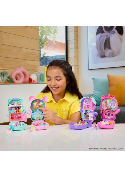 JCR39 Polly Pocket Midilliyle Rodeo Heyecanı Mikro Oyun Seti