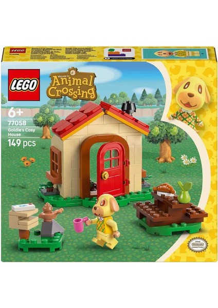 77058 LEGO Animal Crossing Goldienin Huzurlu Evi 149 Parça +9 Yaş