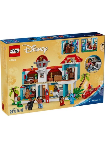 43268 LEGO Disney Lilo ve Stiç Plaj Evi 834 Parça +9 Yaş