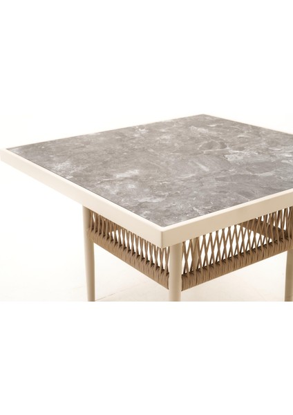 Nadide Bahçe Balkon Köşe Takımı ( Puf Dahil)