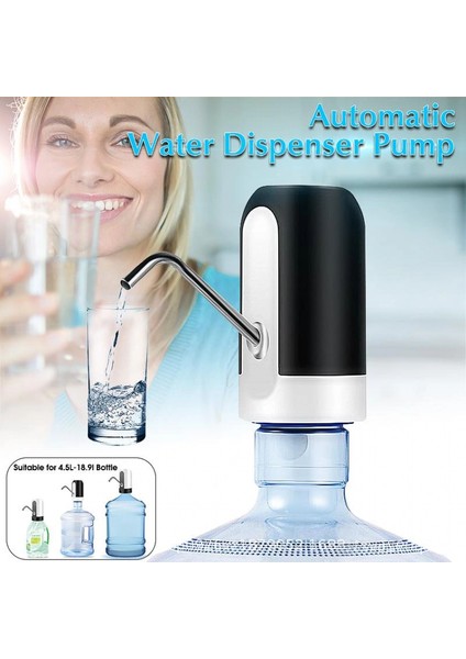 Otomatik Şarjlı Damacana Su Pompası Elektrikli (4887) modelleri