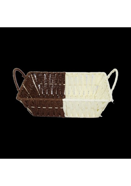 Dikdörtgen Hasır Ekmek Sepeti (4887)