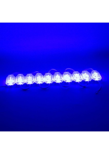 Modül LED 12V 0.6W Mavi 2835 65 x 25MM IP65 120LM 160 Derece (20 Adet) fiyatları