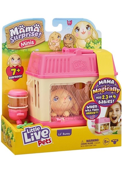 LP301200 Little Live Pets Anne Tavşan ve Yavruları Oyun Seti - 26511