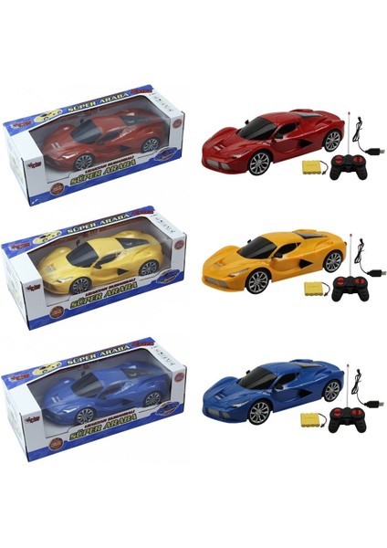 699-217A/18 Kumandalı Süper Araba 1:16 -Vardem