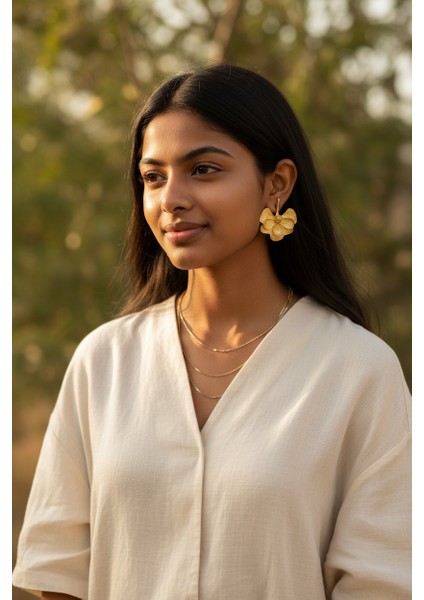 Vividcharm Çiçek Model Küpe indirimleri