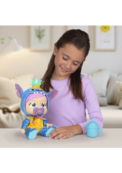 CYB70000 Cry Babies Love And Care Stitch Kostümlü Bebek