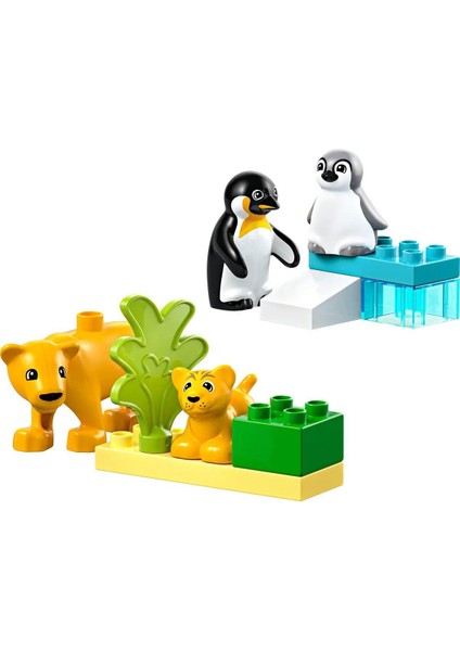 10442 LEGO Duplo Penguen ve Aslanlar 10 Parça +2AŞ fiyatları