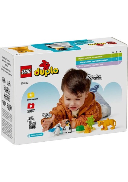10442 LEGO Duplo Penguen ve Aslanlar 10 Parça +2AŞ indirimleri