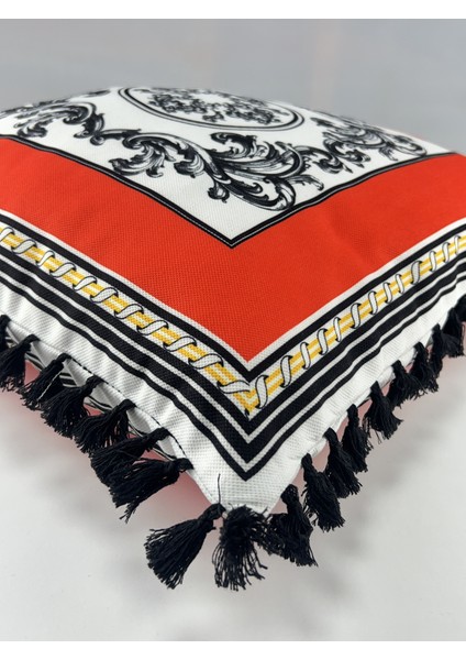 Barocco Harlequin Roma Desenli Dekoratif Kırlent Kılıfı 42X42 cm – Çift Taraflı Gizli Fermuarlı indirimleri