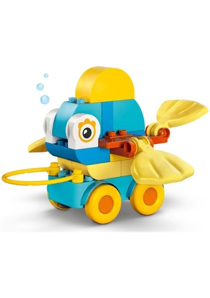 10448 LEGO Duplo 3'ü1 Arada Tekerlekli Hayvanlar 58 Parça +2 Yaş modelleri
