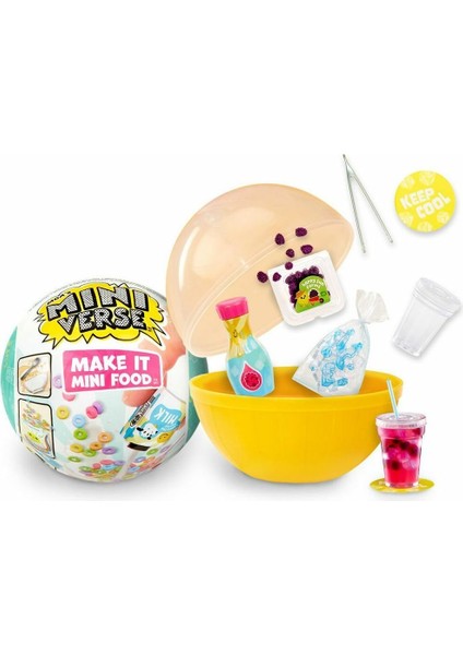 587200 - 591405 Miniverse Cafe Serisi Sürpriz Paket Side Kick - IDS591405