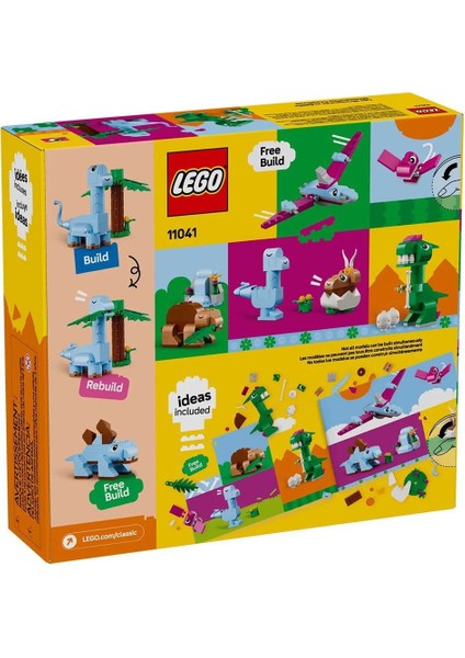 11041 LEGO Classic Yaratıcı Dinozorlar 450 Parça +5 Yaş